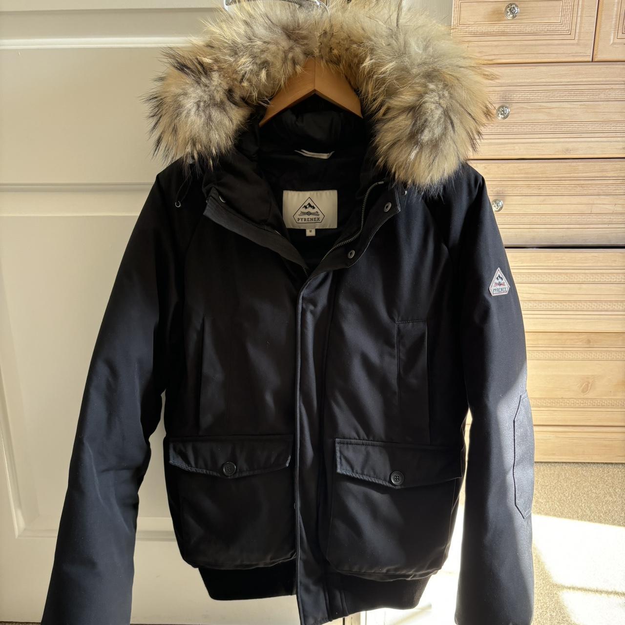 Pyrenex bomber jacket Very warm and durable jacket Depop