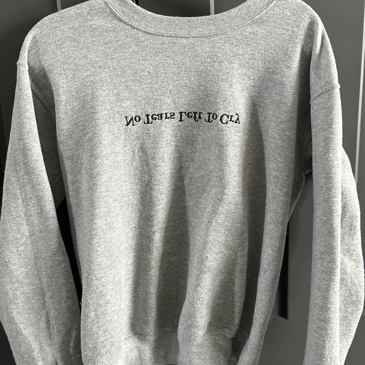 Ariana grande grey outlet sweatshirt