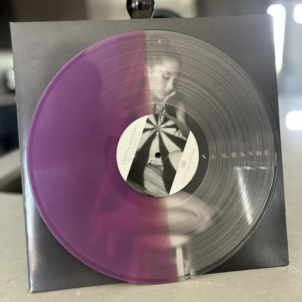 Ariana Grande My Everything buy Vinyl Pink and Clear Split