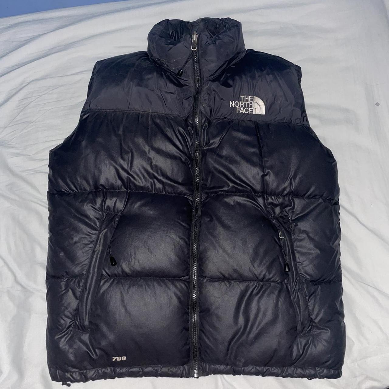 🟢 ITEM- NorthFace Gilet puffer jacket 700 down... - Depop