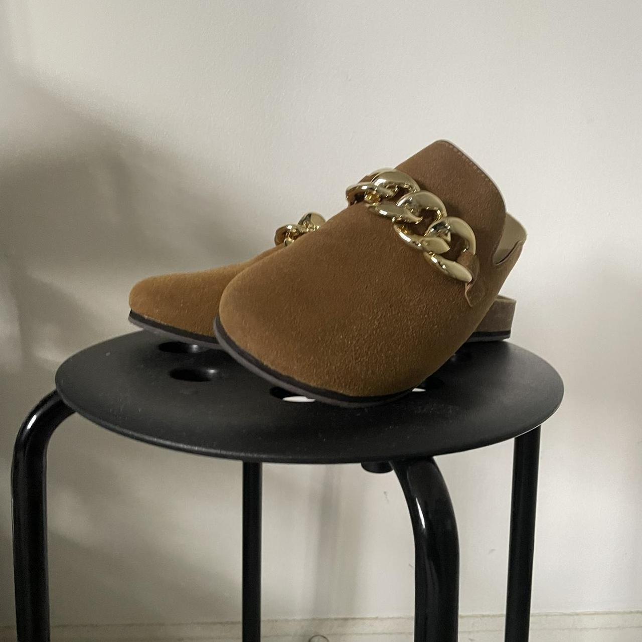 “Dream Pairs” slide mules brown 🖤size 9 fits slim... Depop