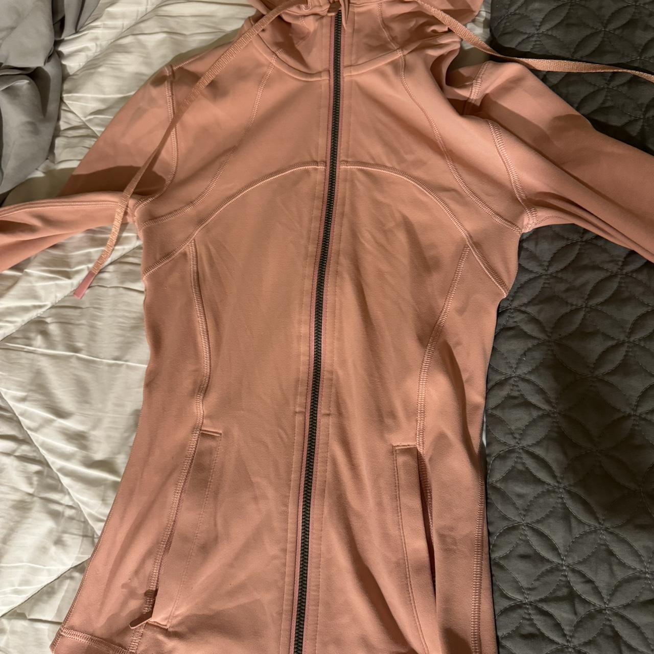 Lululemon Hooded Define Jacket Pink Taupe