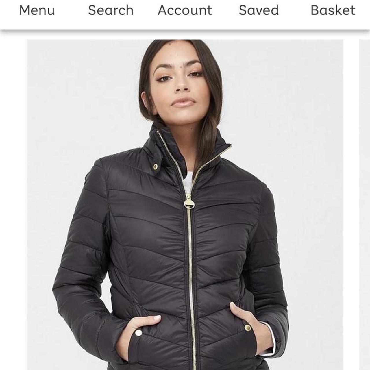 Ladies Barbour International Aubern Quilted Jacket.... Depop