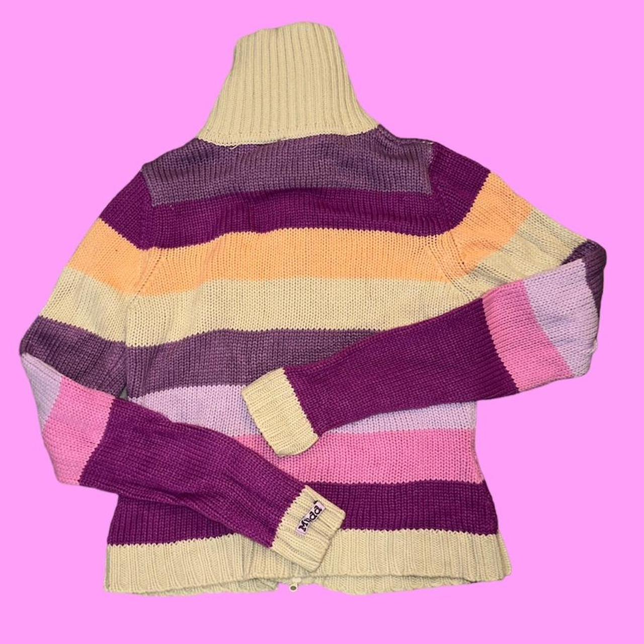 MUDD zip up sweater super cute n cozy size M - Depop