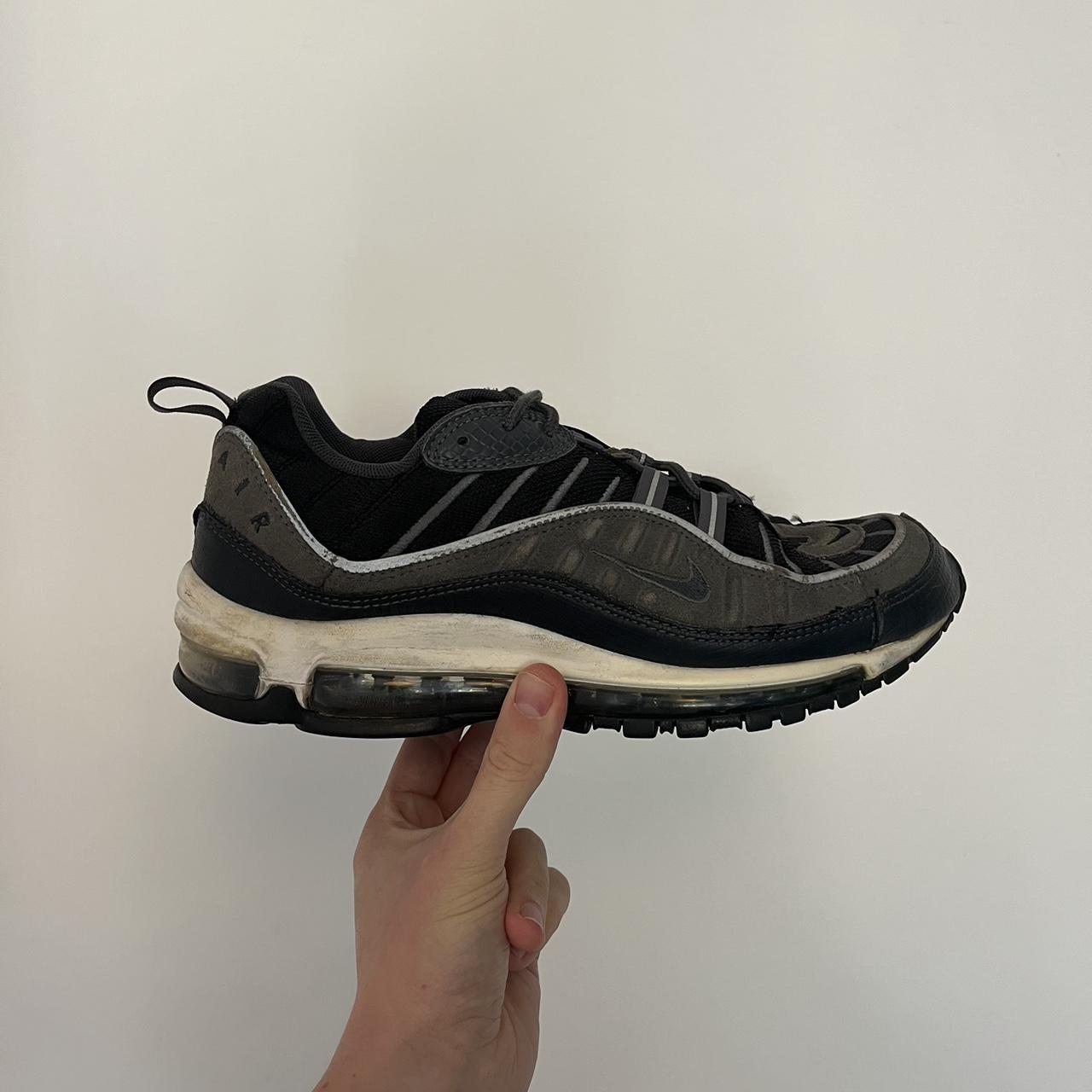 Nike Air Max 98 black and grey Size UK7