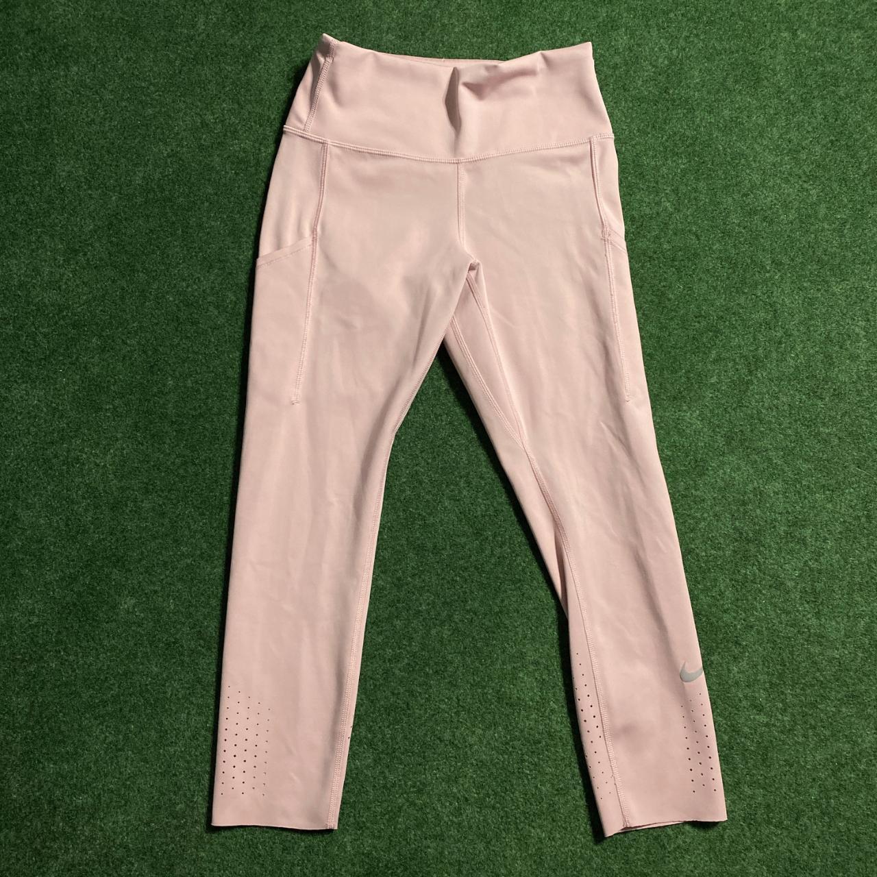  Womens Full Length Leggings Light Pink Small