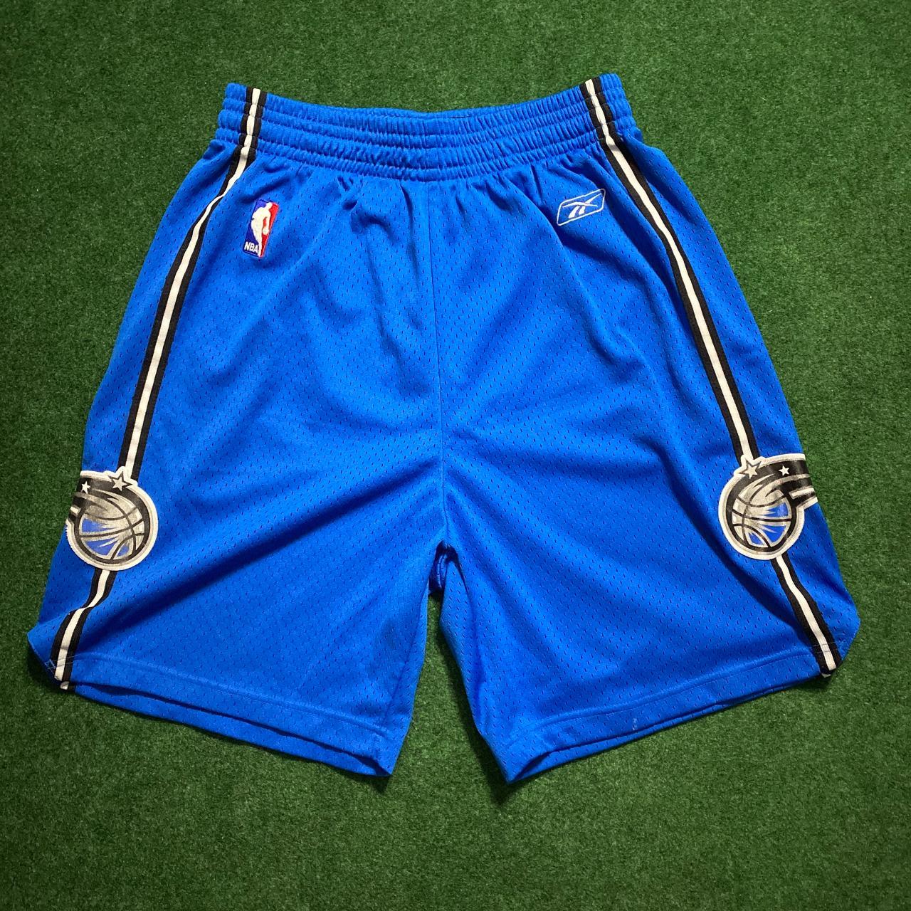 NBA Orlando Magic Blue Mesh Retro Shorts