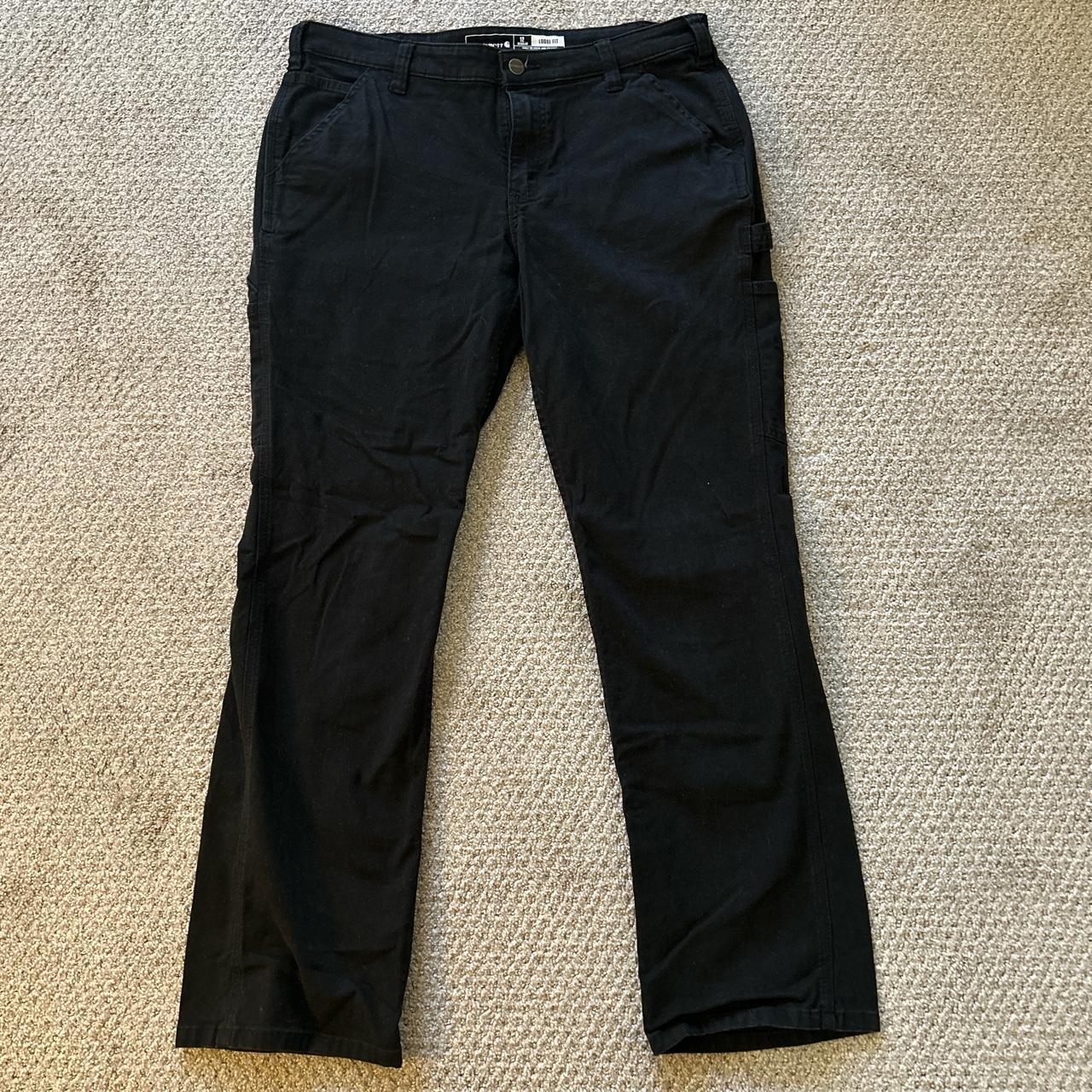 Women's Carhartt work pants. Size 12 but fit more - Depop