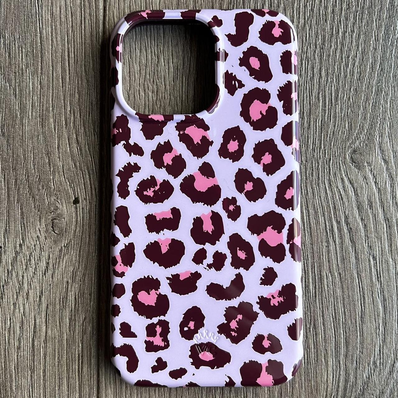 NWT VELVET CAVIAR lavender leopard iPhone 13 Pro Depop