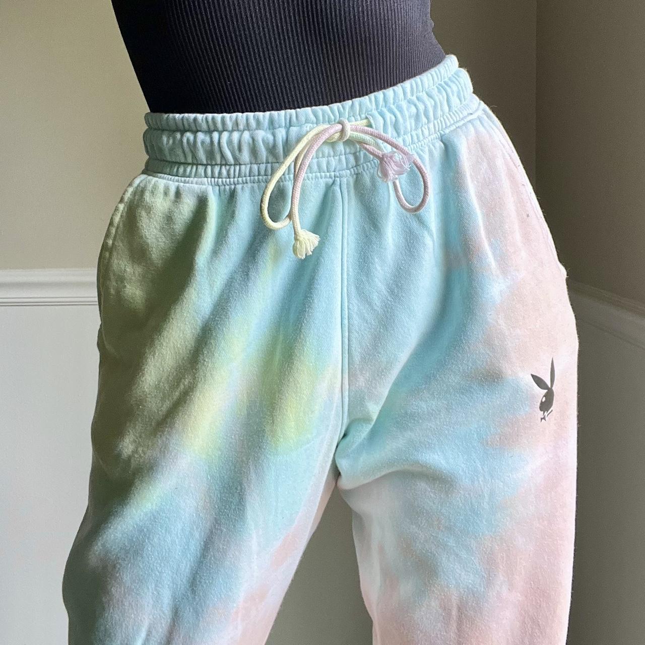 MISSGUIDED X PLAYBOY pastel tie dye oversized. Depop