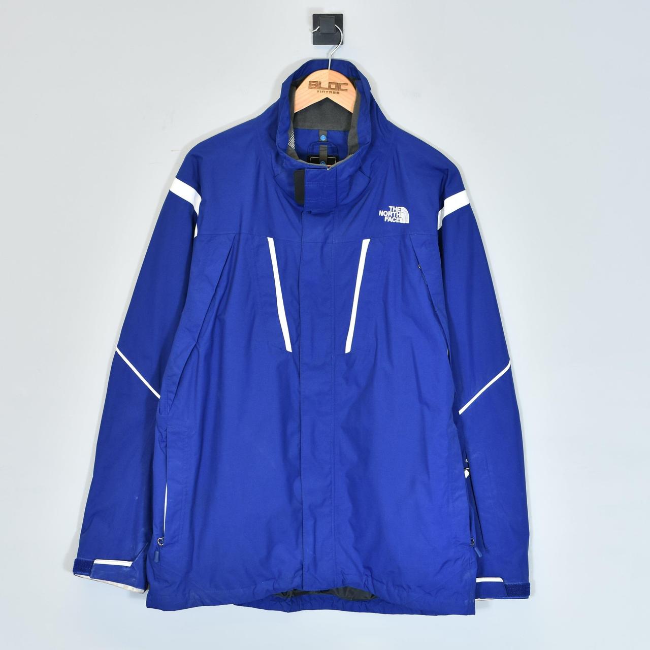 Vintage The North Face Coat Blue Large Vintage... Depop