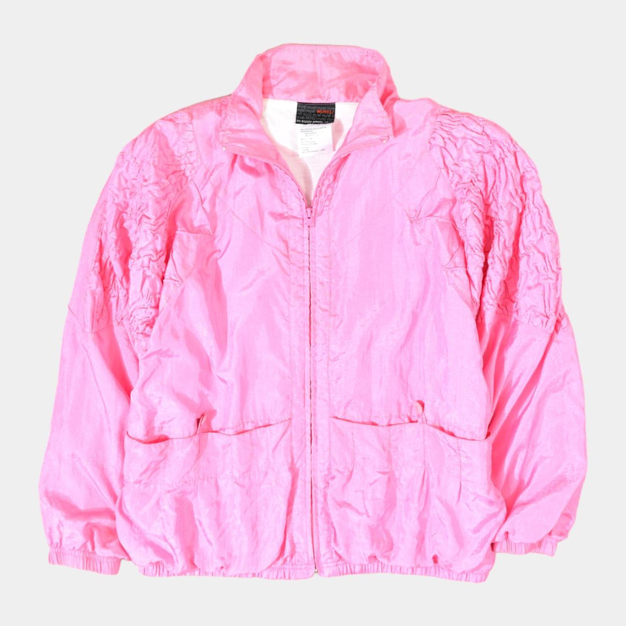 (M) 2000's Vintage Women's Jacket Full Zip... Depop