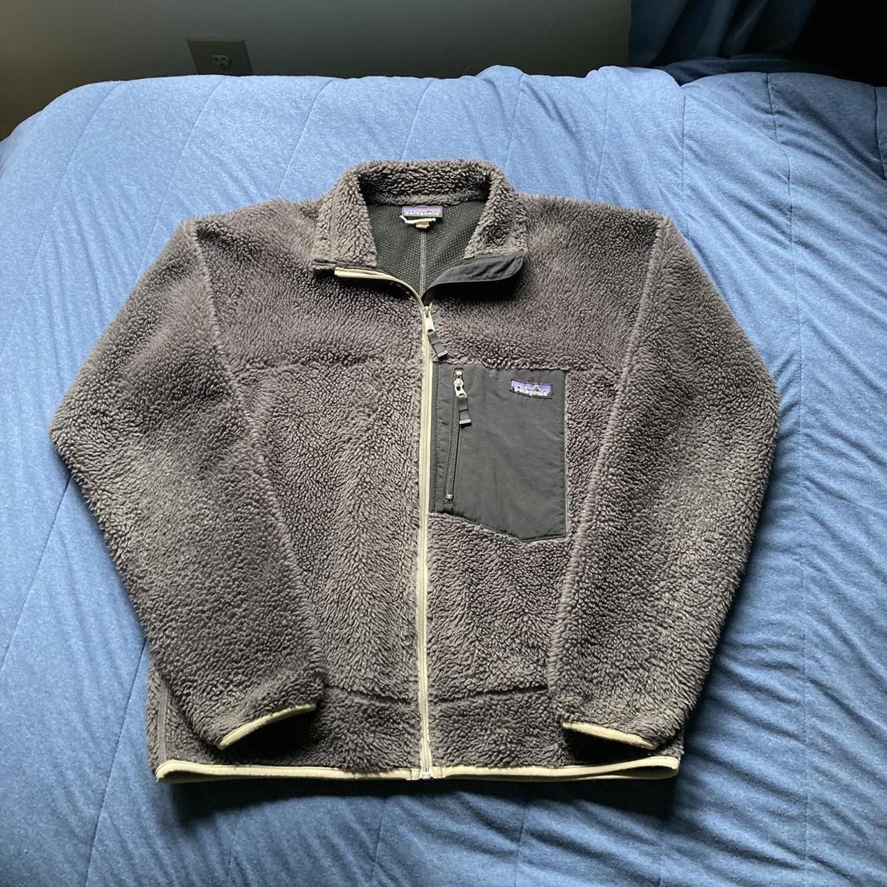 Patagonia Fall 2007 “Coal Dust” Retro-X Deep Pile... - Depop