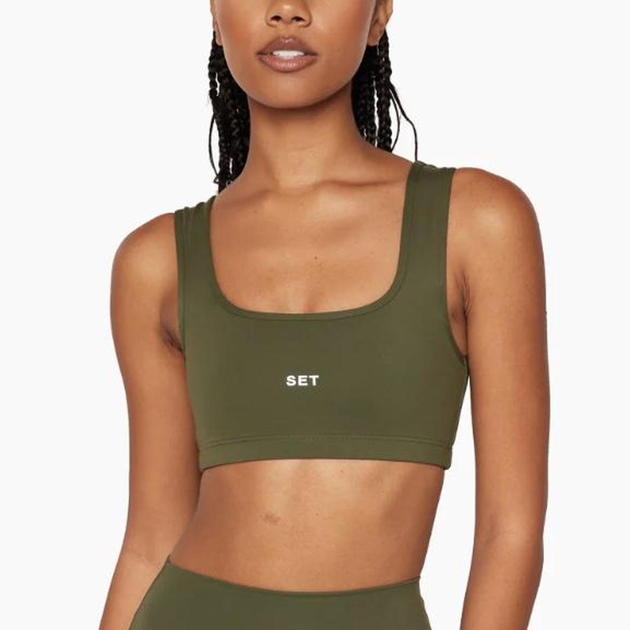 Women's Green Bra | Depop