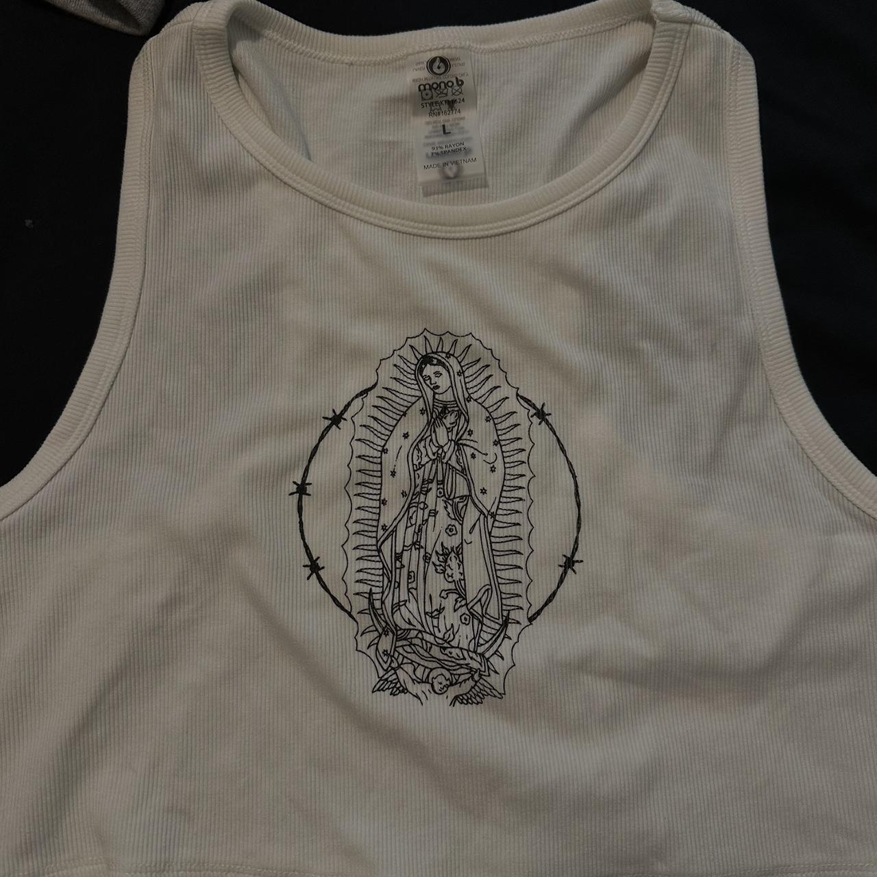 Brand New Ghetto Rodeo Virgensita tank (sold out... - Depop