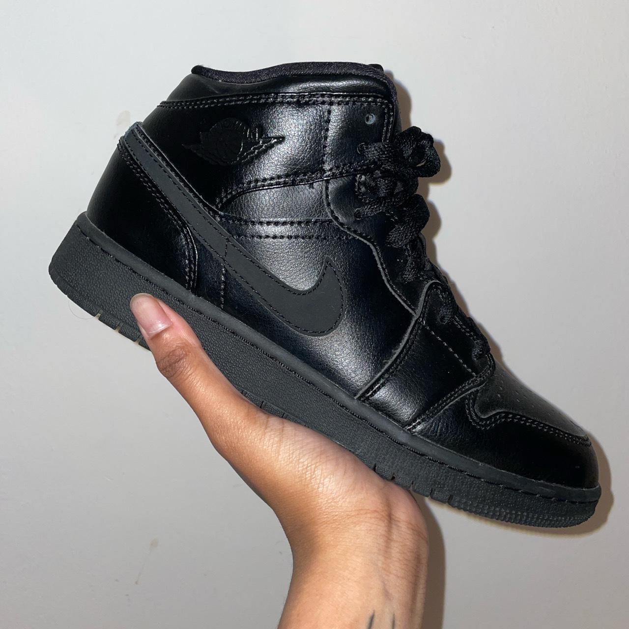 jordan air all black