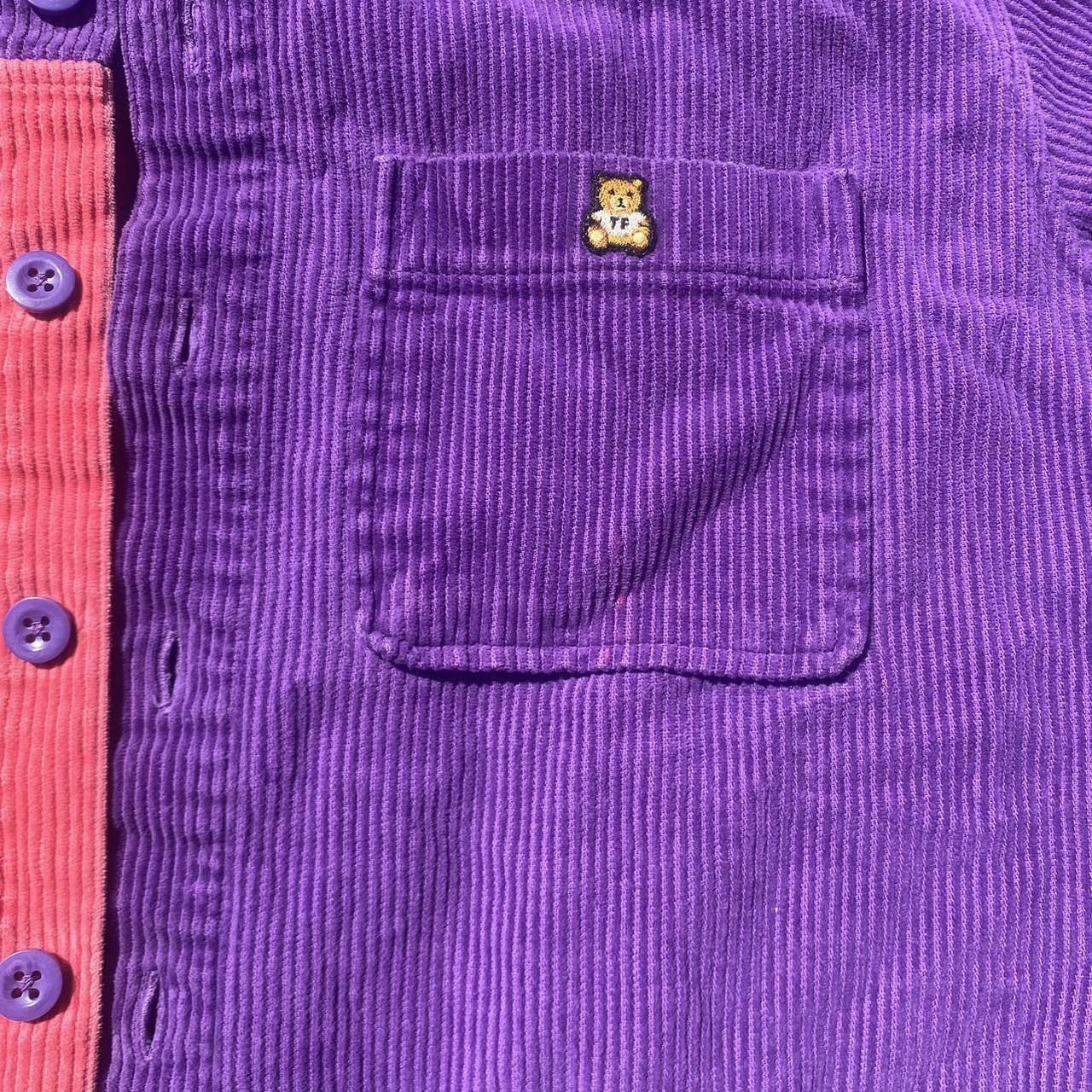 Teddy Fresh Purple Button Up popular