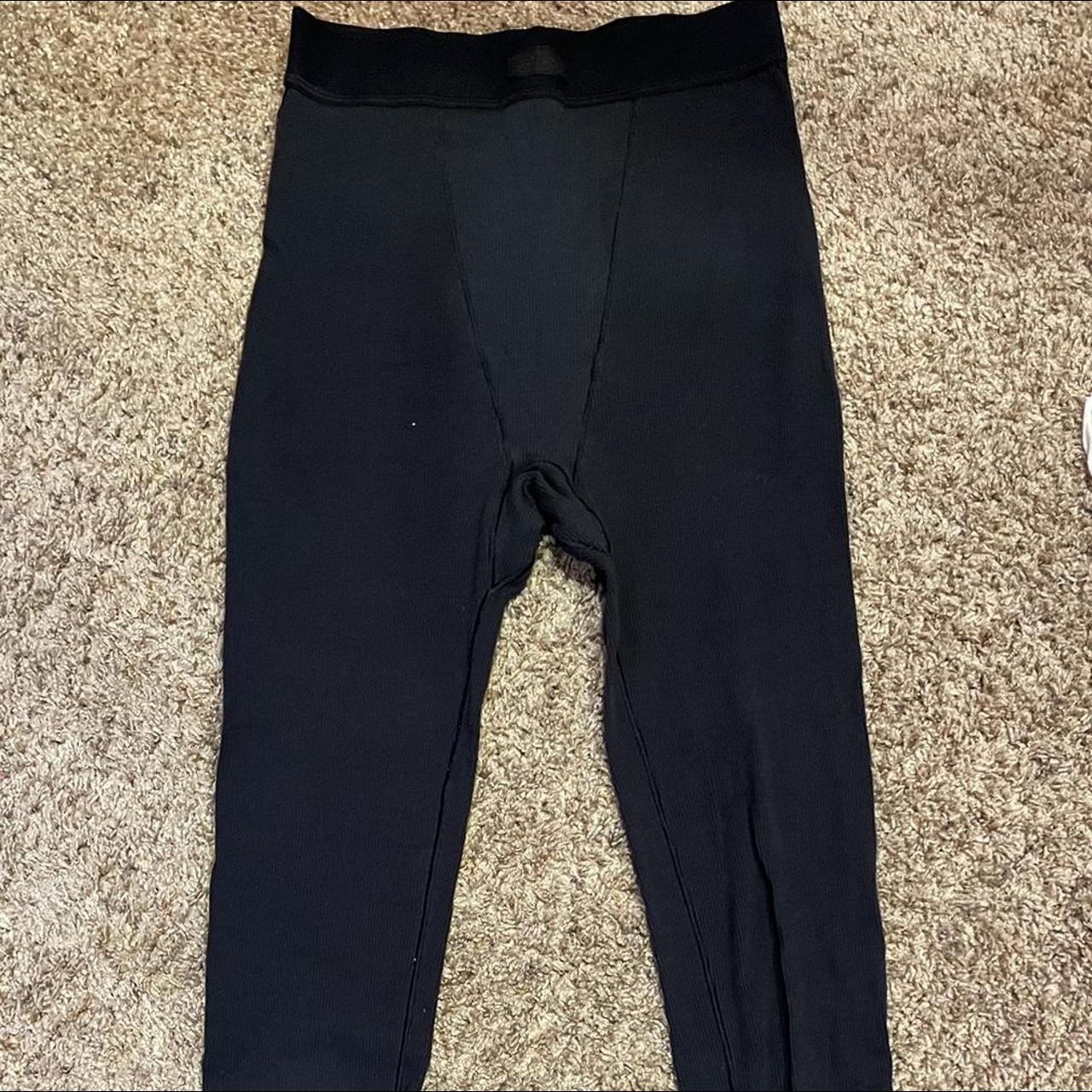 black skims leggings love these but too small - Depop