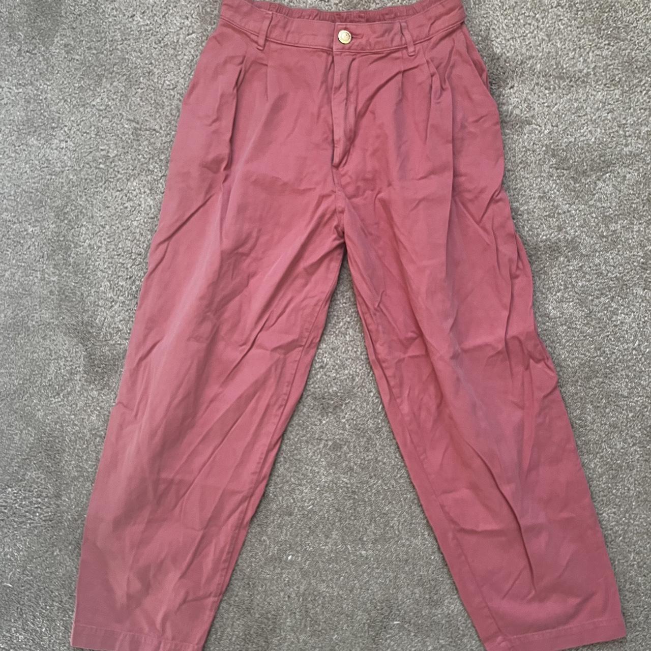 Pink Big Bud Press Trousers Size medium - worn a... - Depop