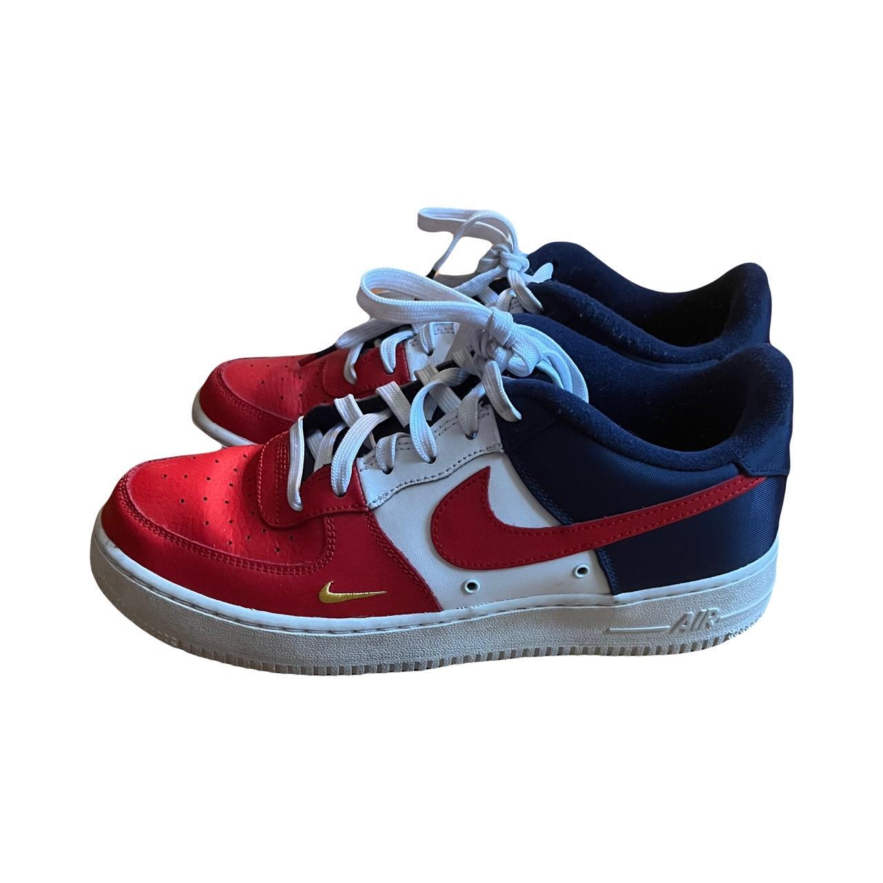 Nike Air Force One LV8 'Independence Day' Grade - Depop