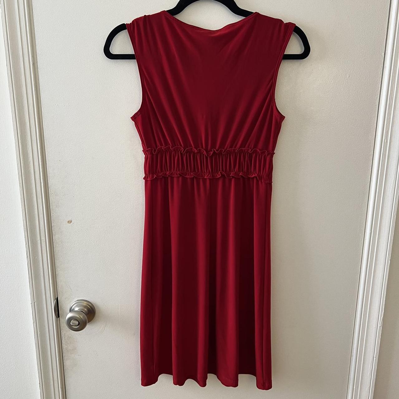 vintage red dress ♥️ reminds me a lot of sex and the... - Depop