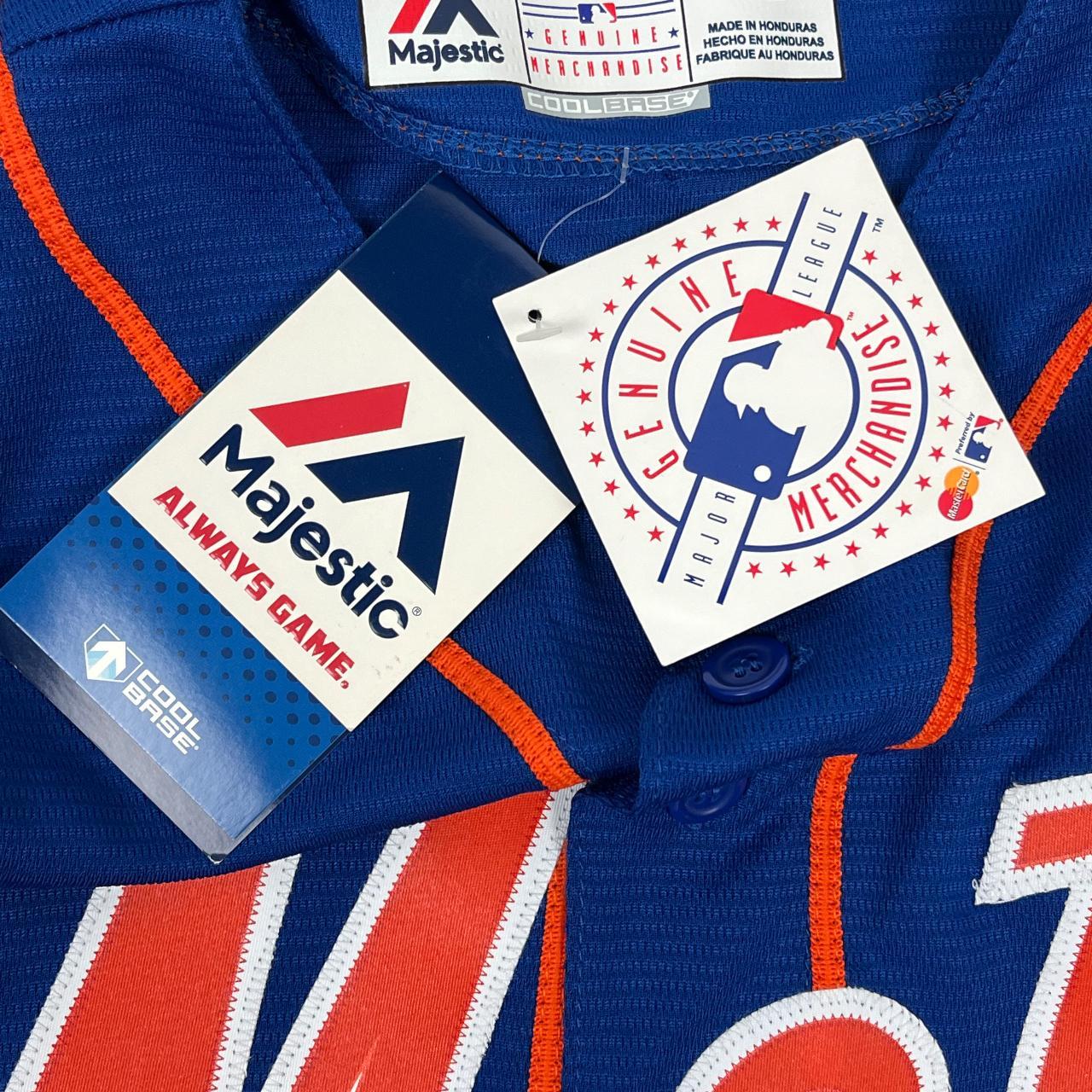 New York Mets Majestic Futura 2000 Laboratories x - Depop