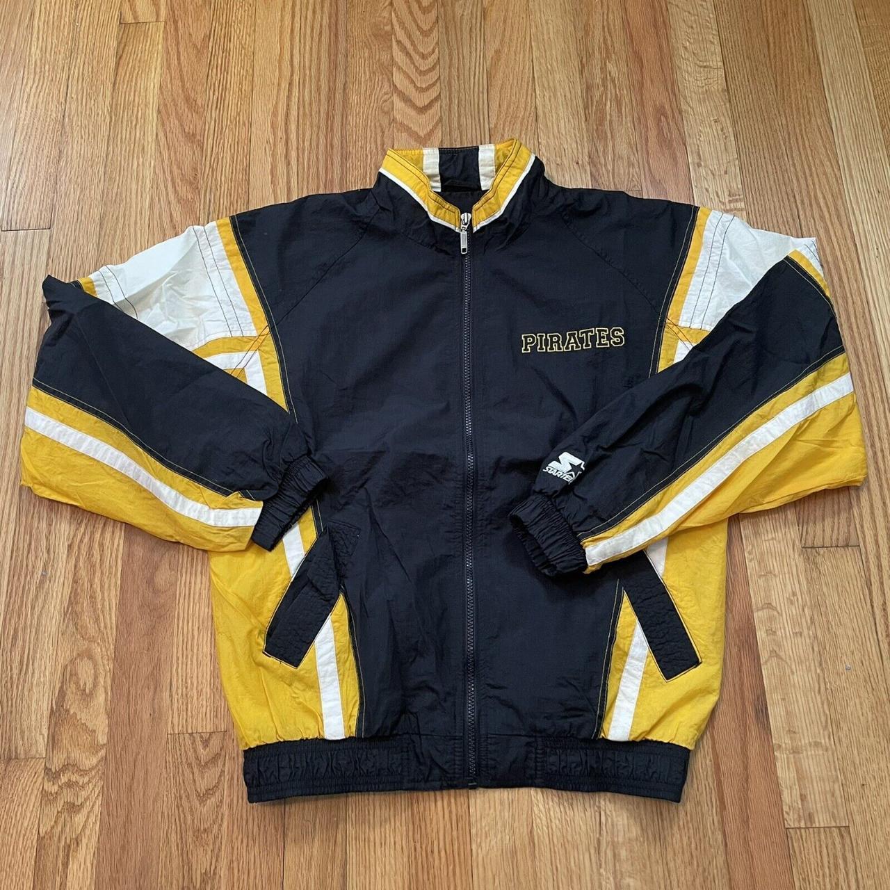 Vintage Pittsburgh Pirates Starter Jacket Detailed - Depop