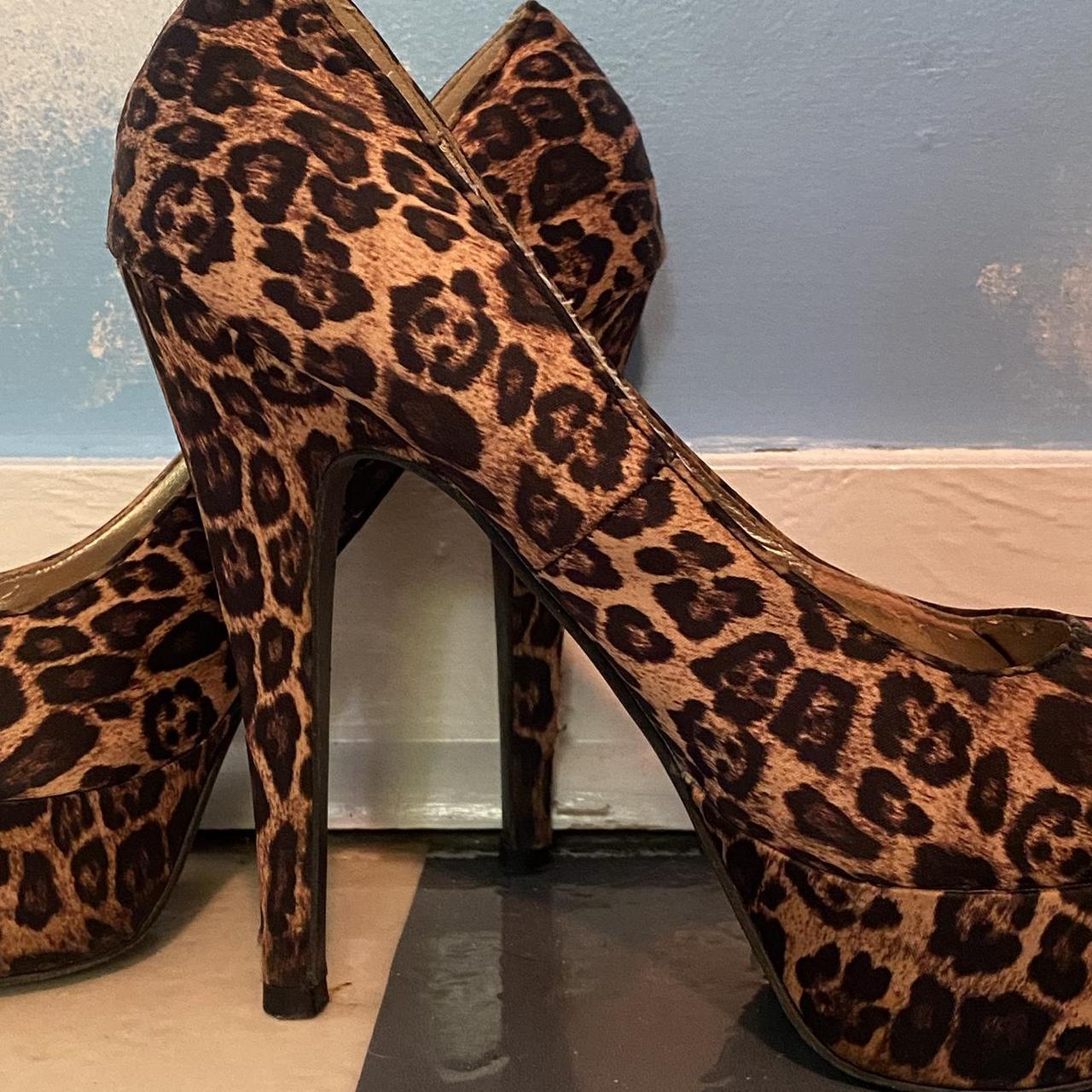 Charlotte russe clearance leopard heels