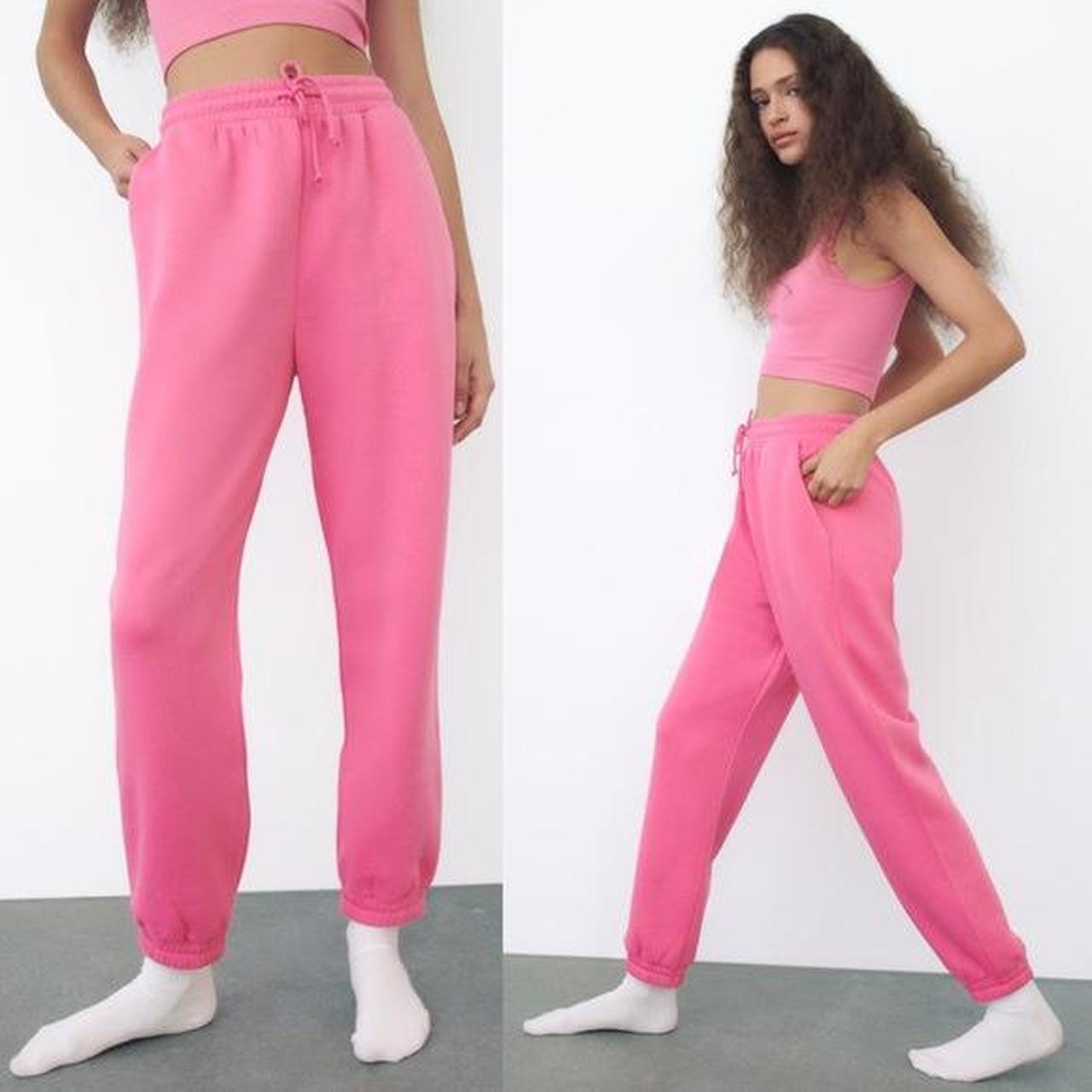 pink zara sweatpants/joggers, - new without tags, 