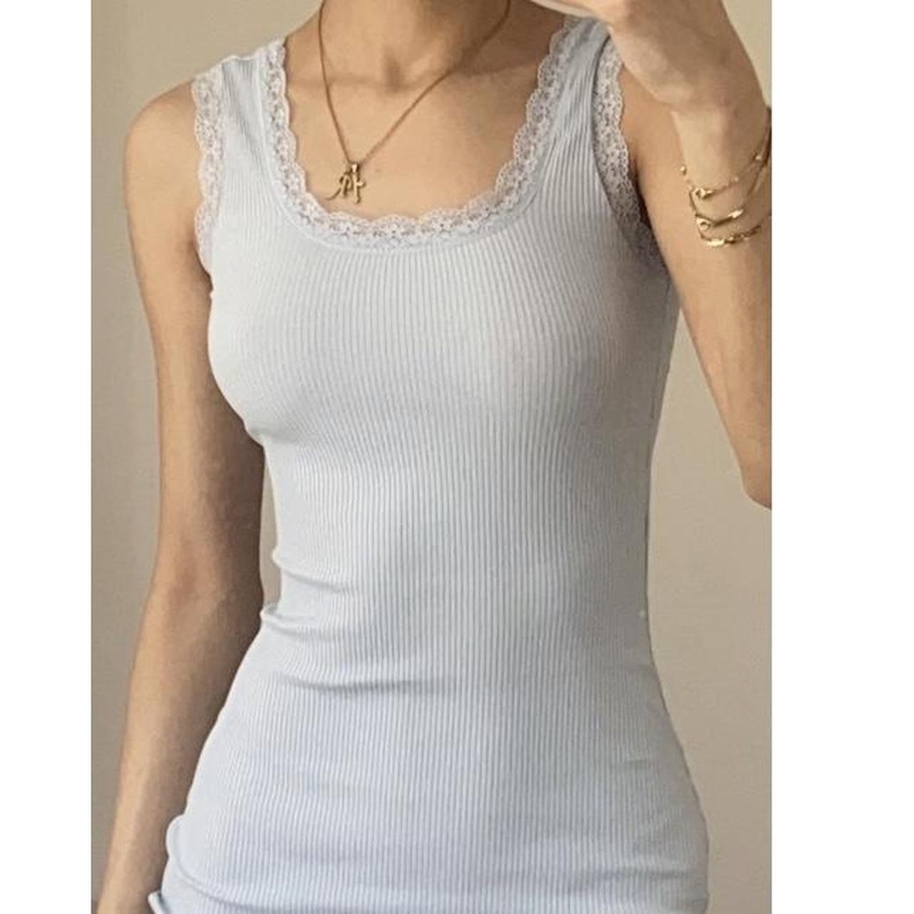 H&M Women's Blue Dress Depop