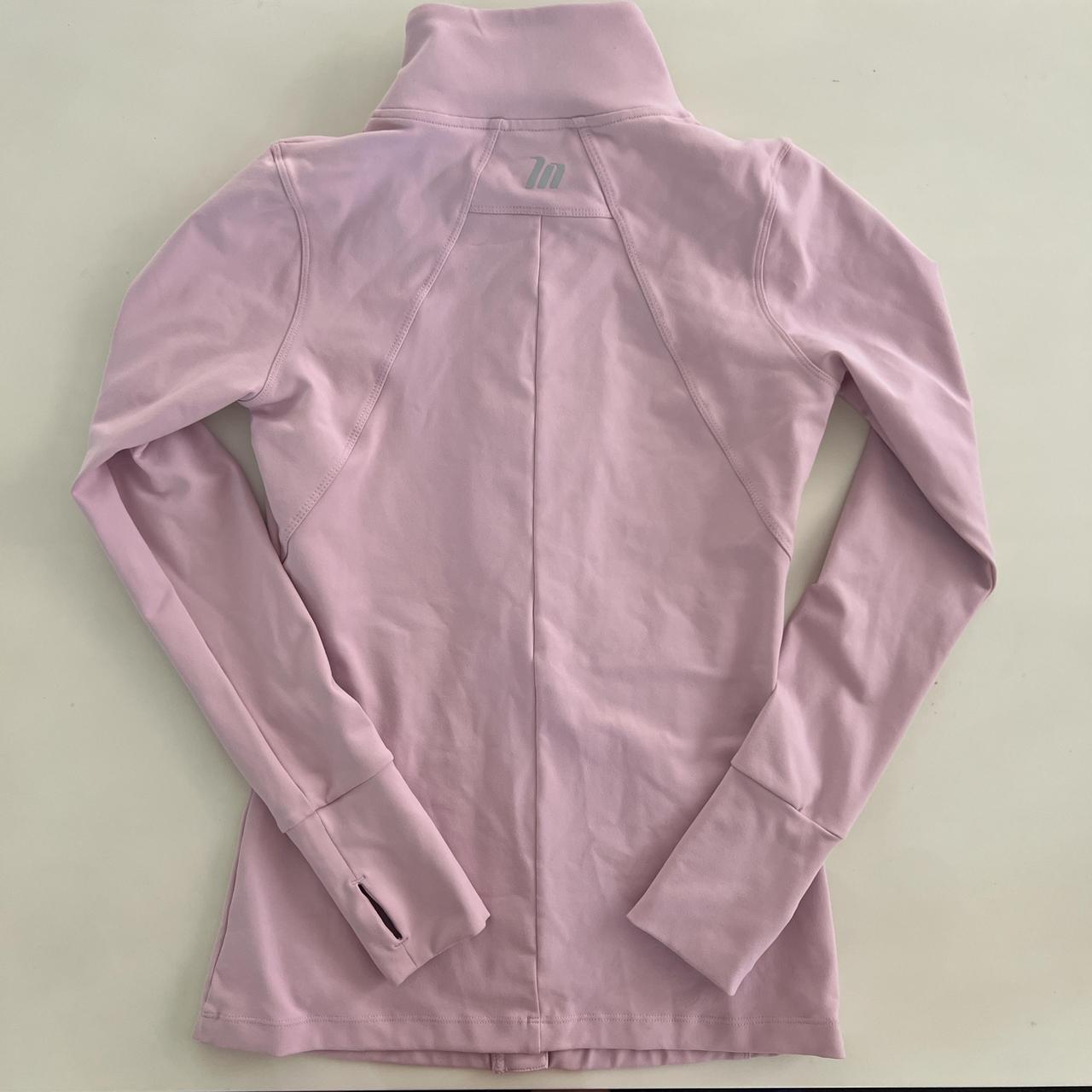 Muscle nation light pink zip up jacket Brand new... - Depop