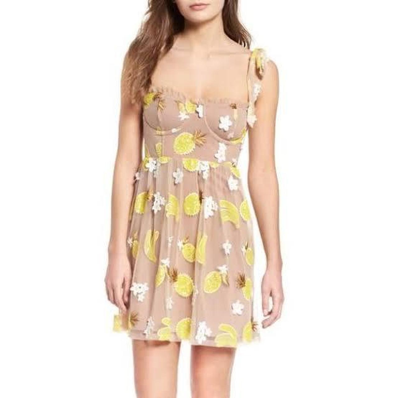 For love and lemons banana dress deals