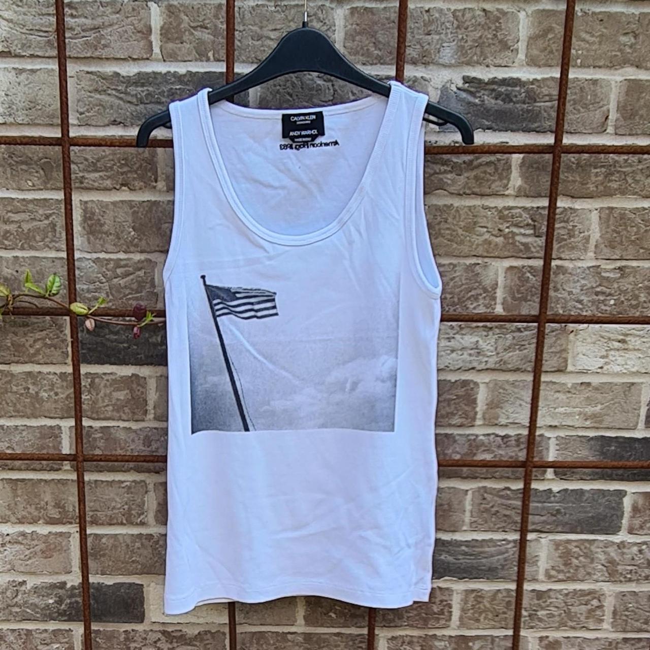 Calvin Klein 205W39NYC American Flag Tank Top