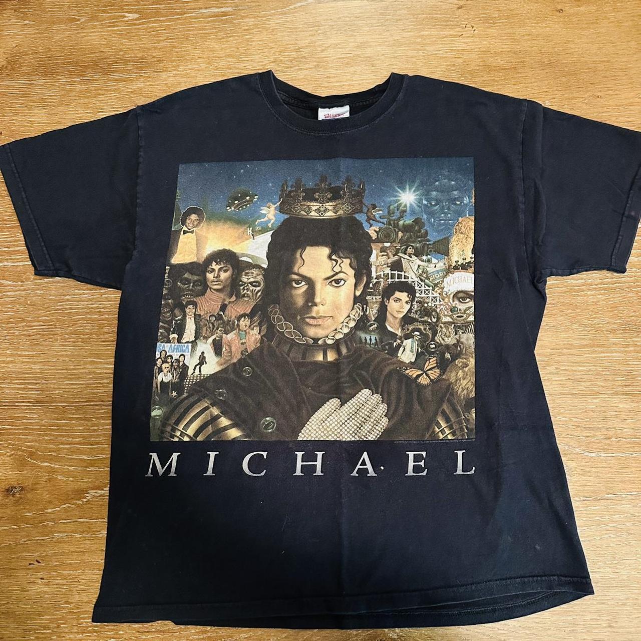 Michael Jackson King of Pop Shirt Vintage Michael - Depop