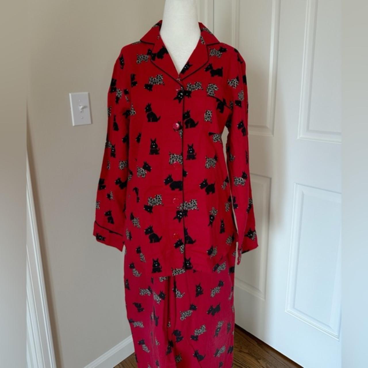 2000s Red Scottie Yorkie Dog Macys Adonna Depop