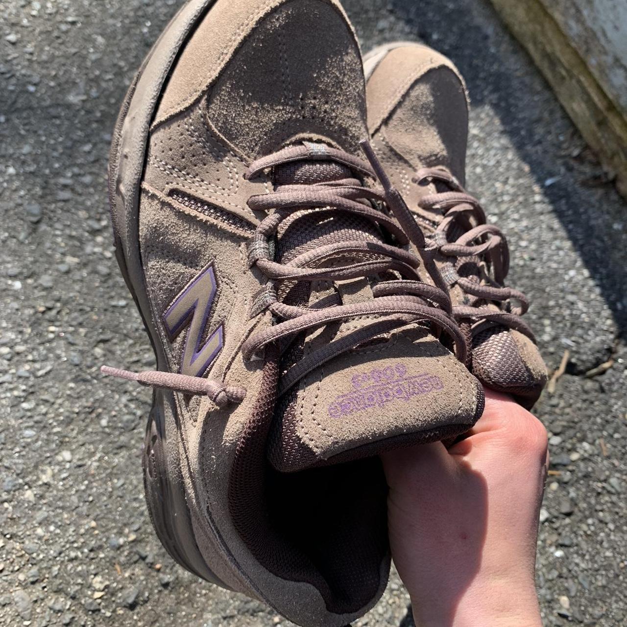 New Balance Women's Purple and Brown Trainers (3)
