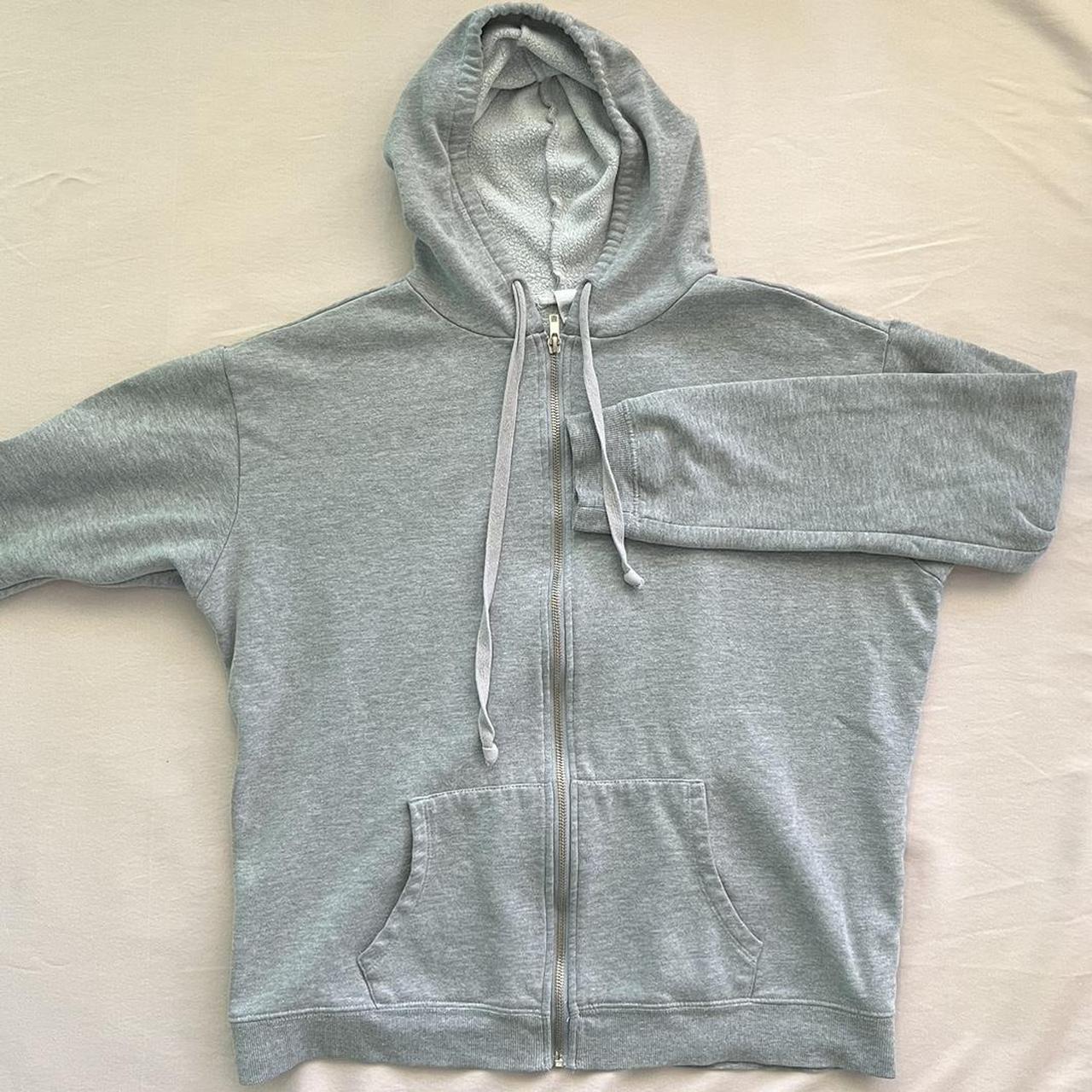 Simple full tilt grey zip up jacket that’ll go with... - Depop