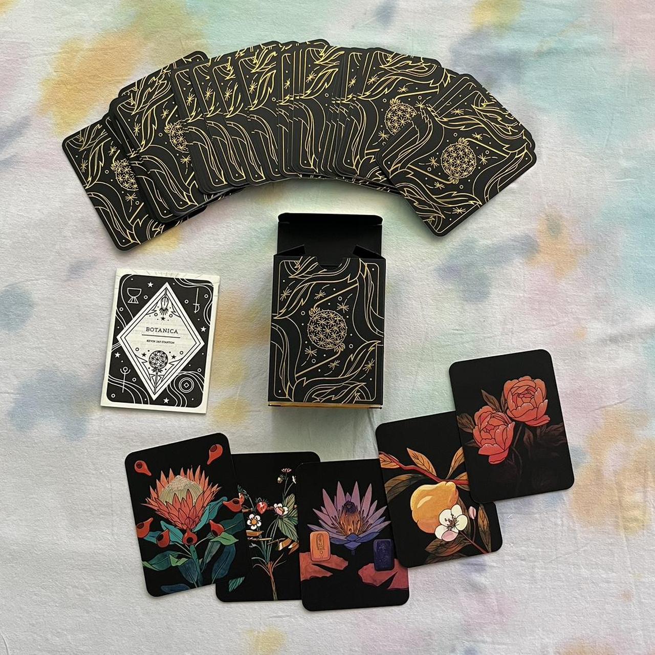 Black & gold tarot card deck with guide book 🔮 📖 ~... - Depop