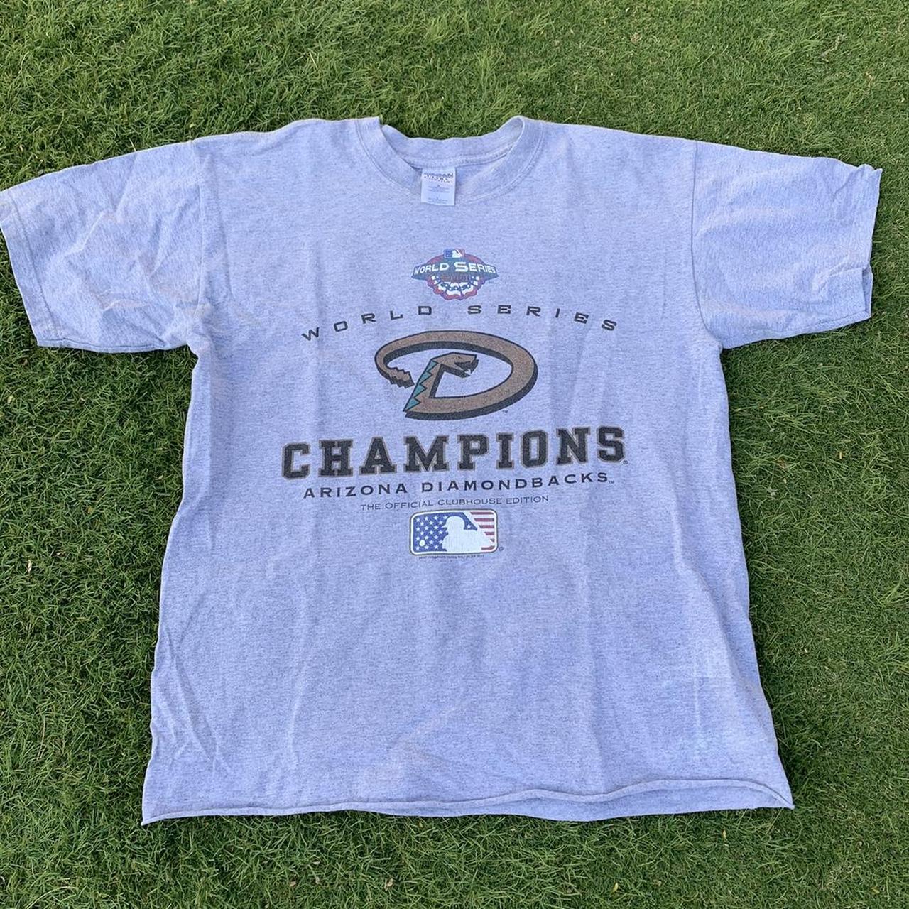 Arizona Diamondbacks Vintage 2001 MLB World Series - Depop