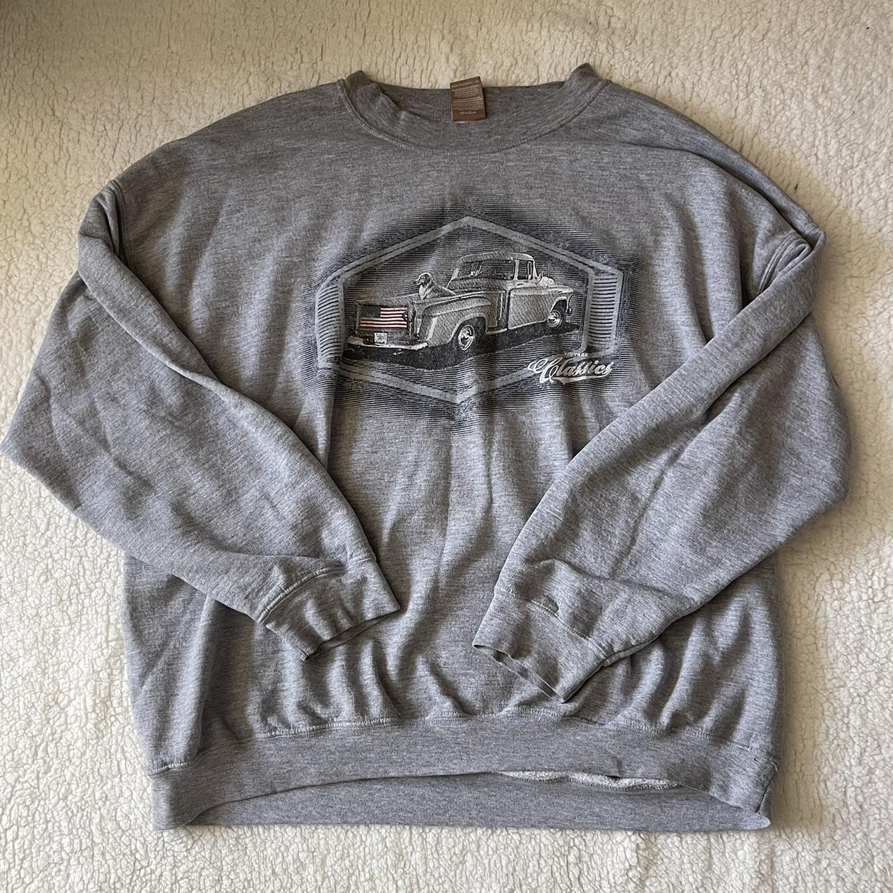 George Men's Grey Sweatshirt | Depop