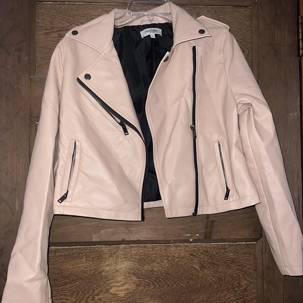 Charlotte russe pink outlet jacket