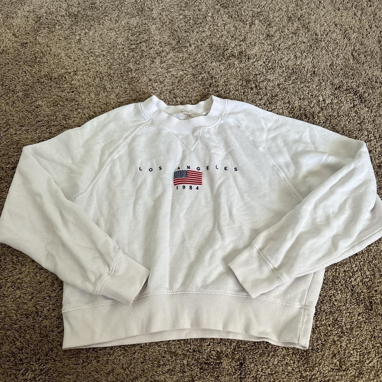 Brandy Melville John Galt cropped sweatshirt.