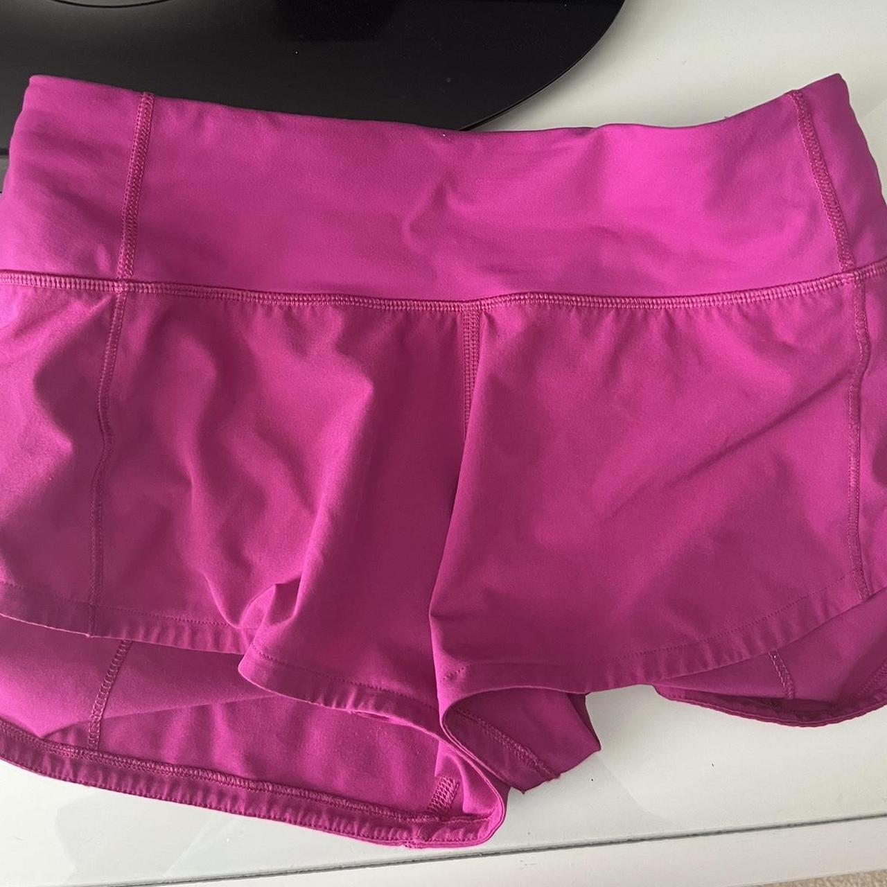 Lululemon Women's Pink Shorts | Depop