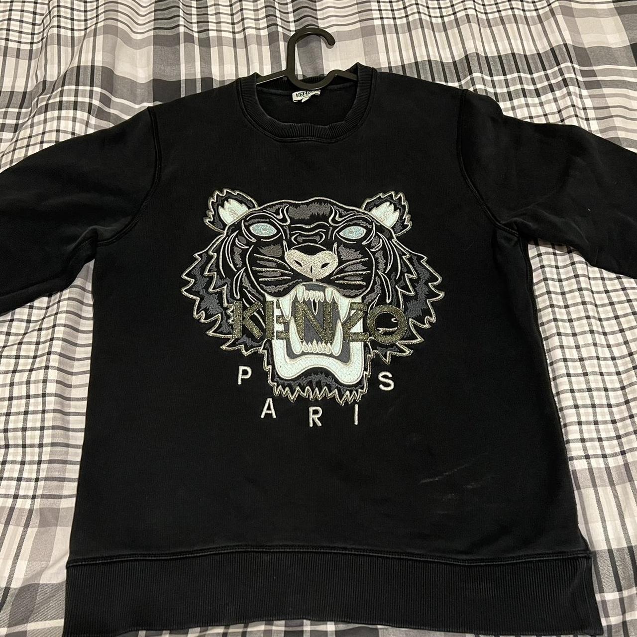 Kenzo black sweatshirt medium Good condition kenzo