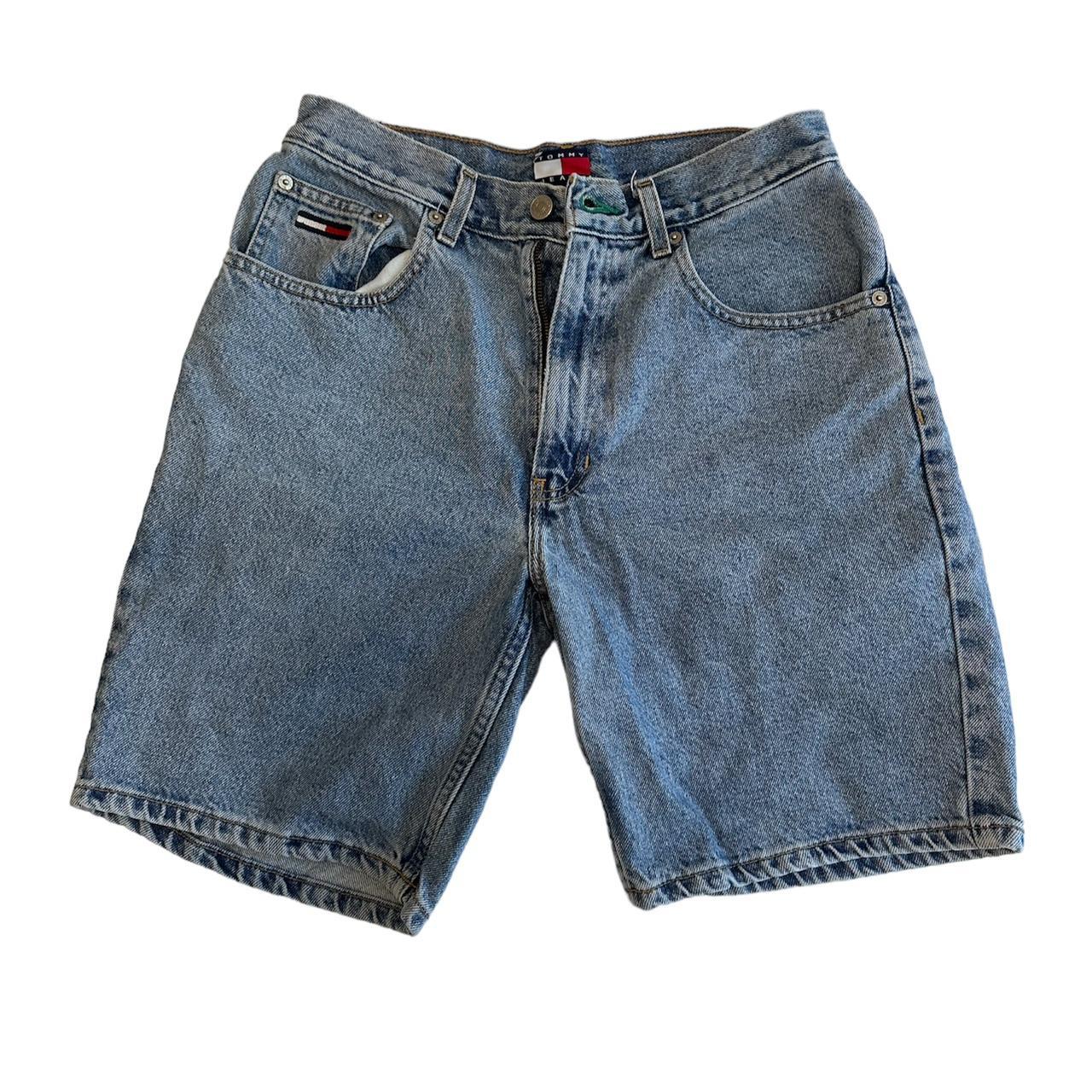 vintage tommy hilfiger jorts FREE SHIPPING size... - Depop