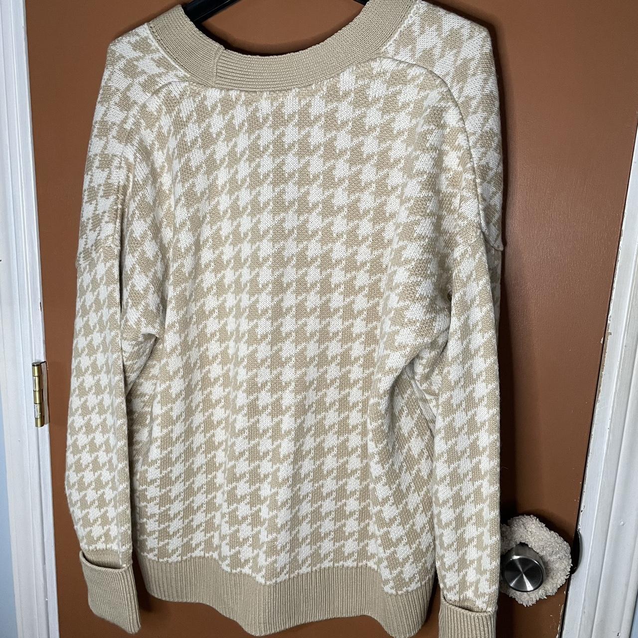 Topshop Houndstooth store sweater