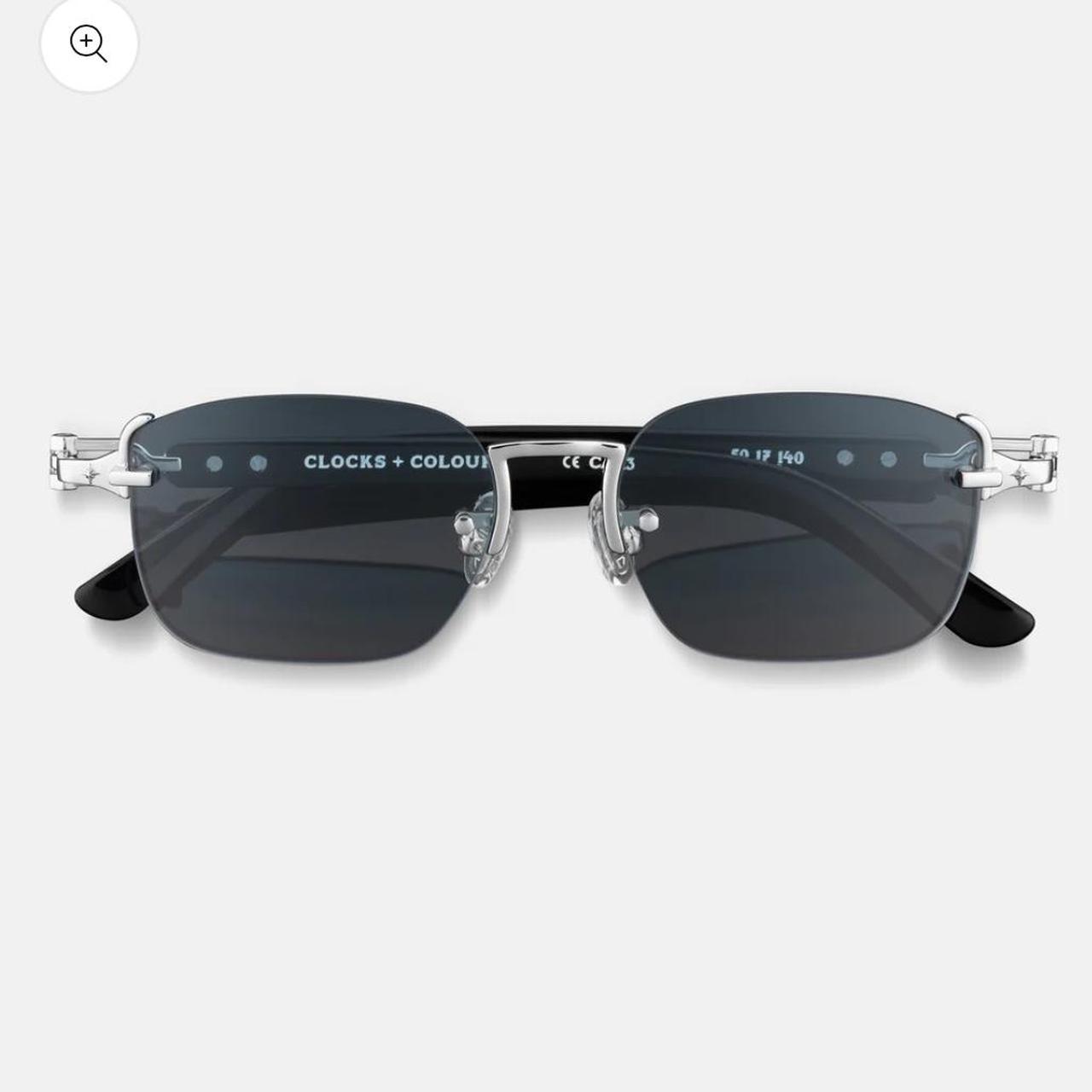 Clocks and Colours AVENUE X BLACK Men's Rimless... Depop