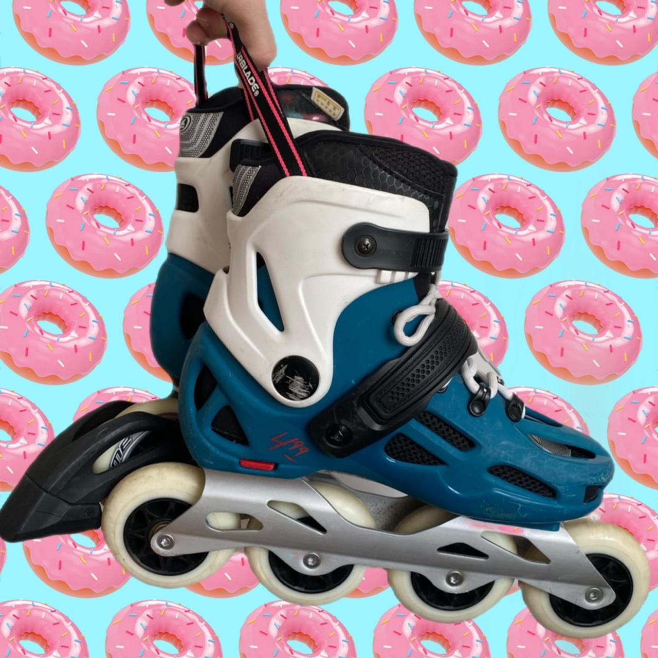 Blue and Pink Skates-skateboards-scooters
