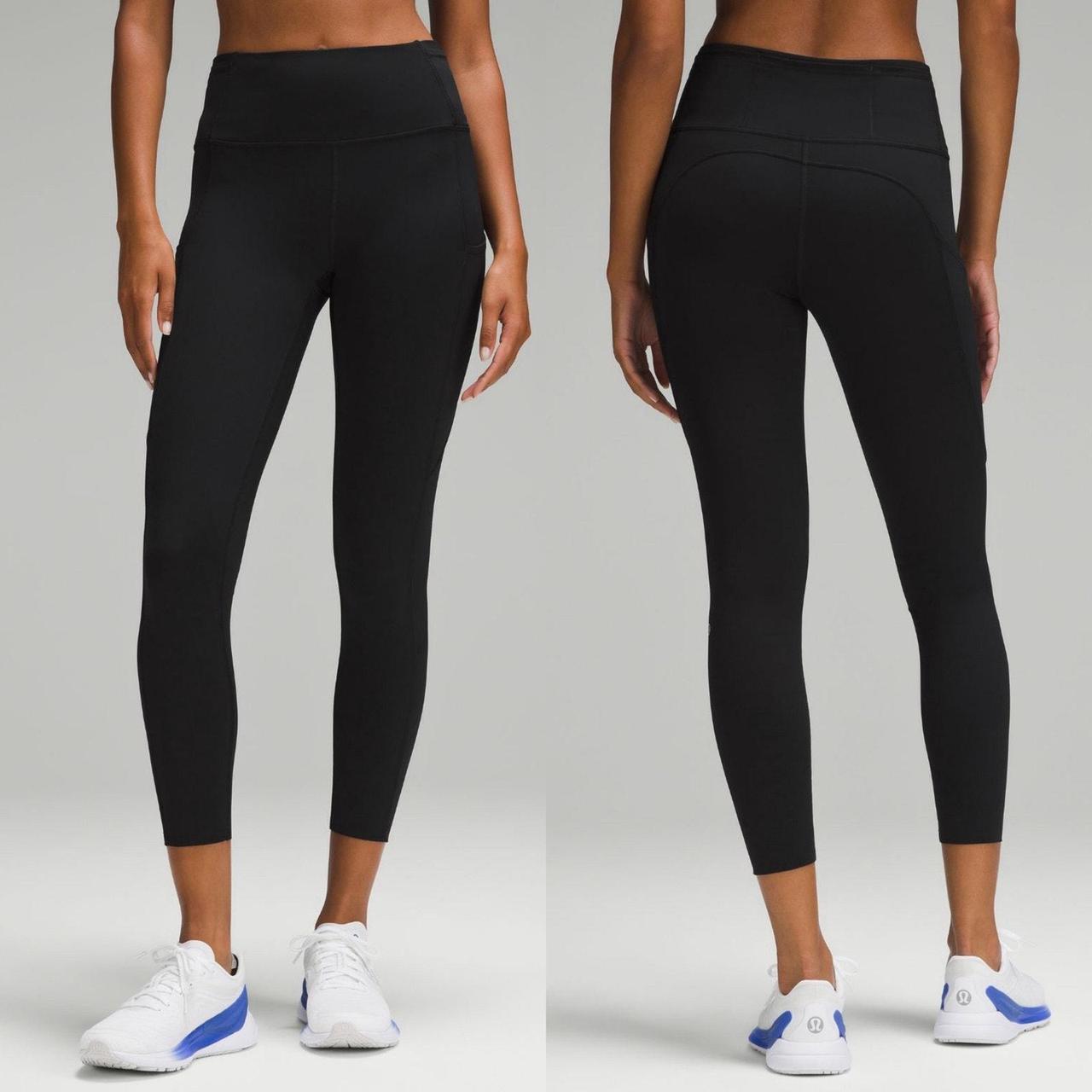 Size 4 Lululemon Fast shops & Free BLACK 25