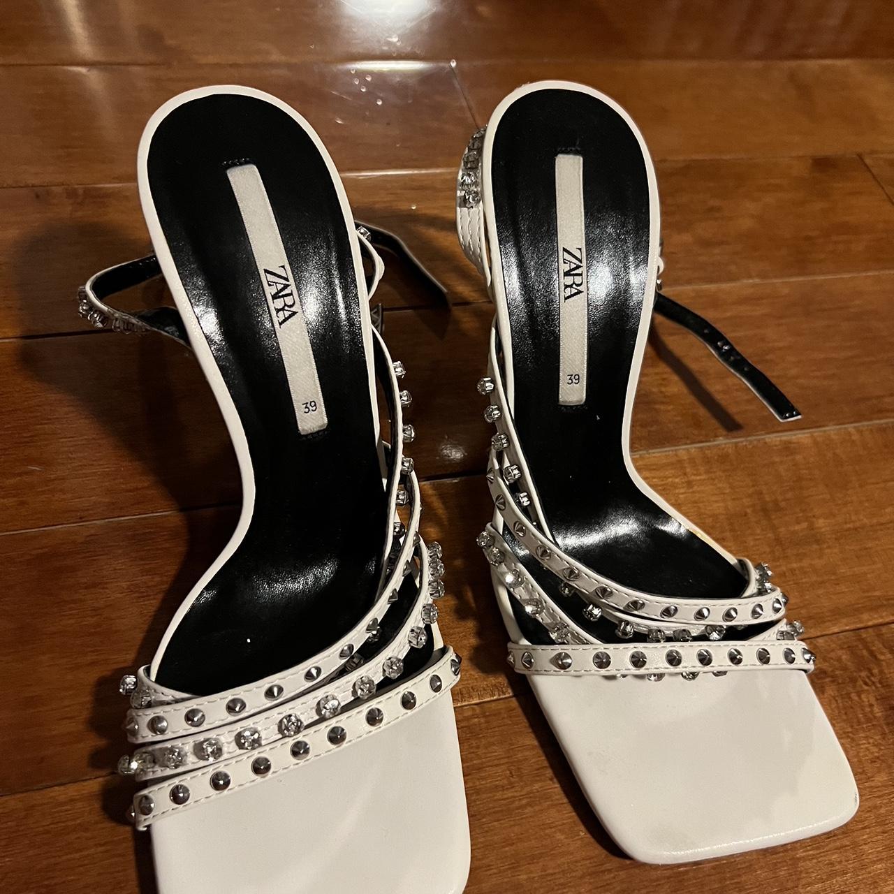 Zara sales studded heels